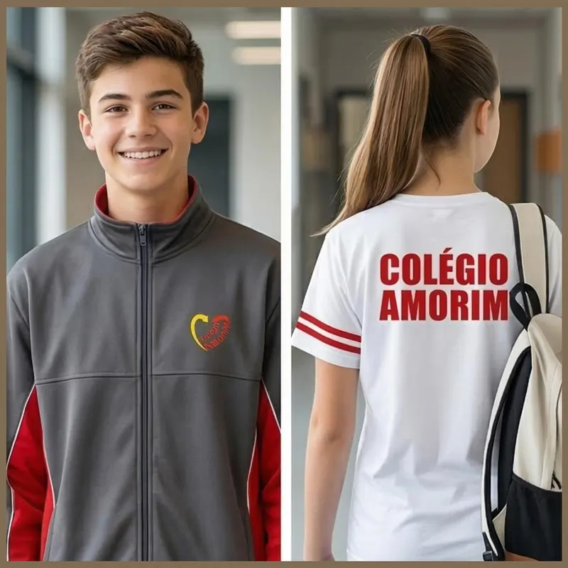 Uniforme escolar GC Sports - Colégio Amorim